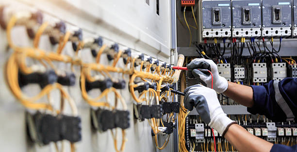 Professional Electrician technician working in Weimar, TX